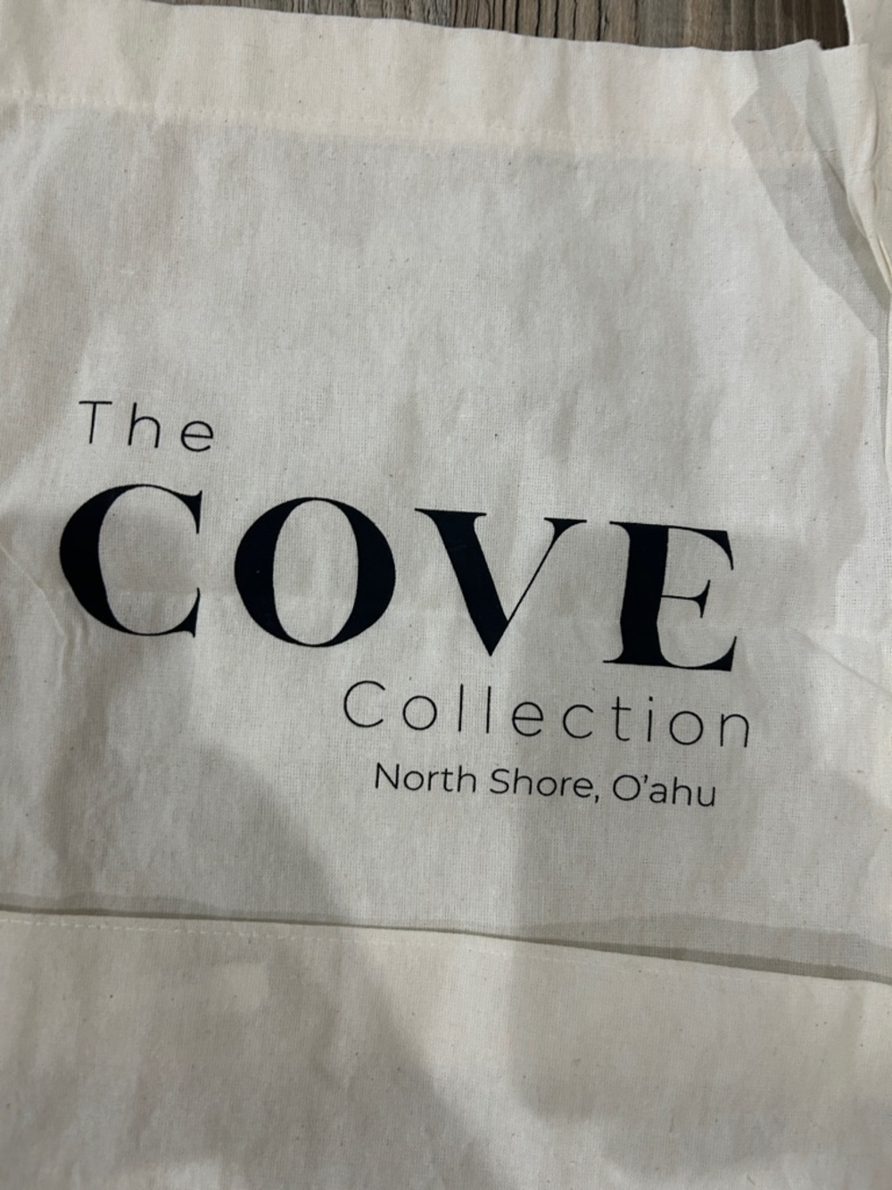 The COVE Collection Canvas Tote in Natural 15” x 14” Summer Vacation TC0175 - Picture 2 of 6